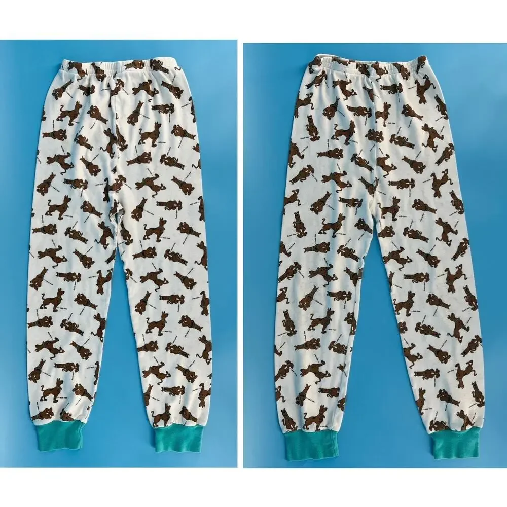 90s Scooby Doo Cartoon Network pajamas size 12 1990s vintage